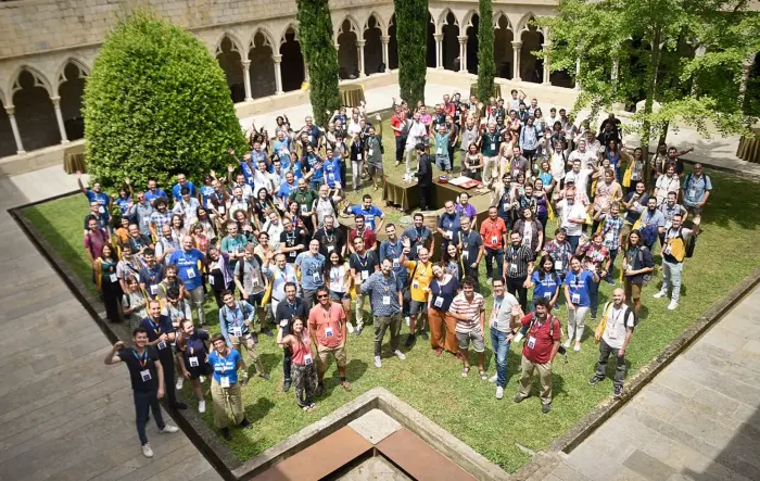 Foto de asistentes a las Jornadas SIG Libre 2024