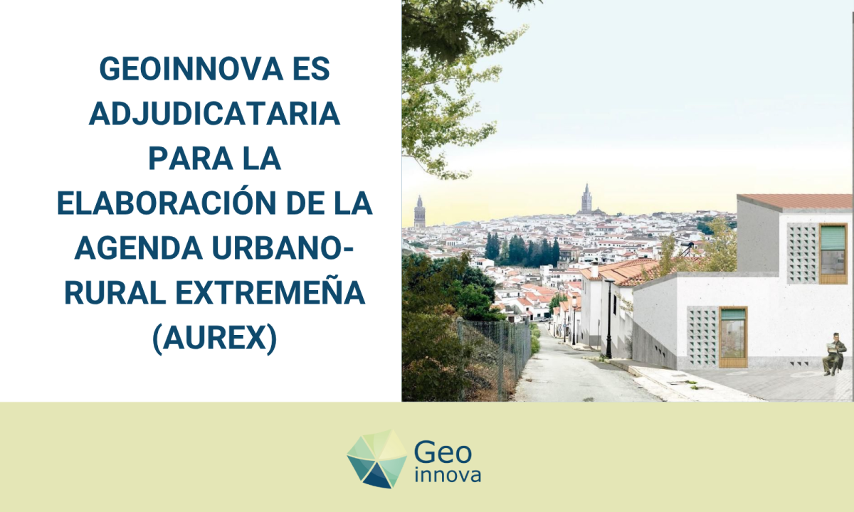 Geoinnova adjudicataria Agenda Urbano-Rural Extremeña