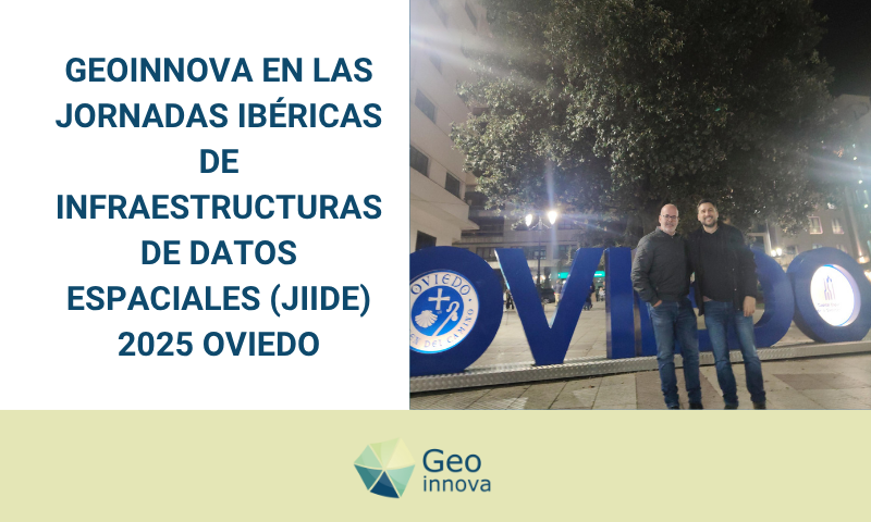 Geoinnova en las JIIDE 2025 Oviedo